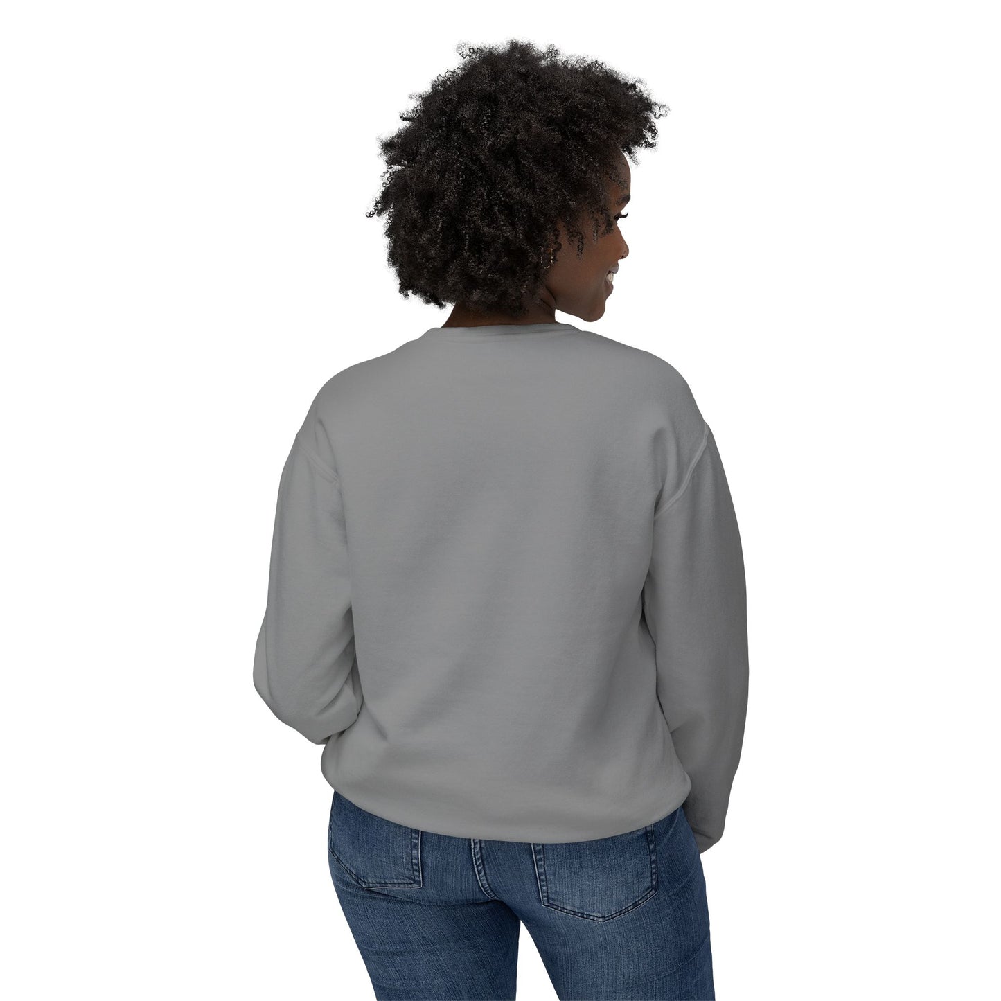 Cougars Paw Leopard Print Crewneck Sweatshirt