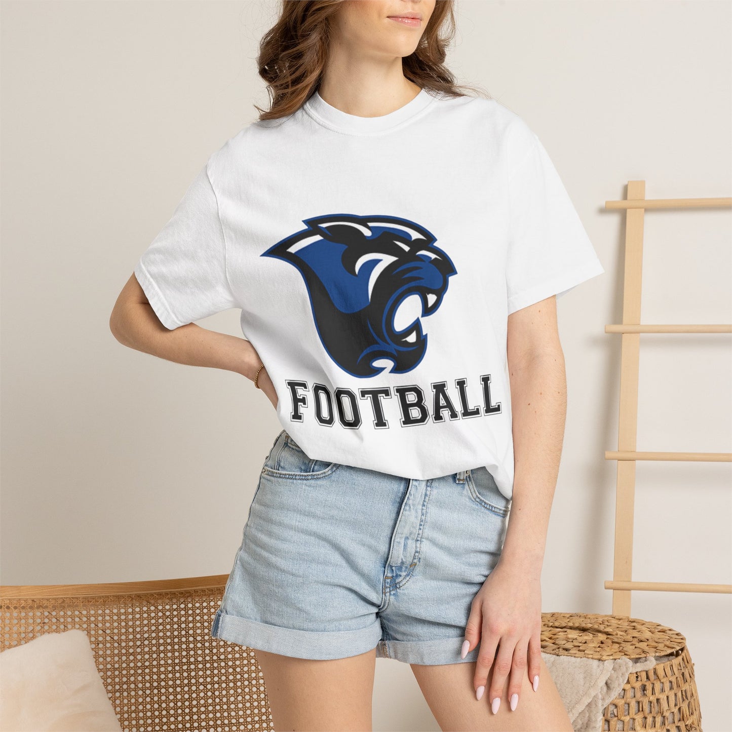Cougar Logo Football T-Shirt