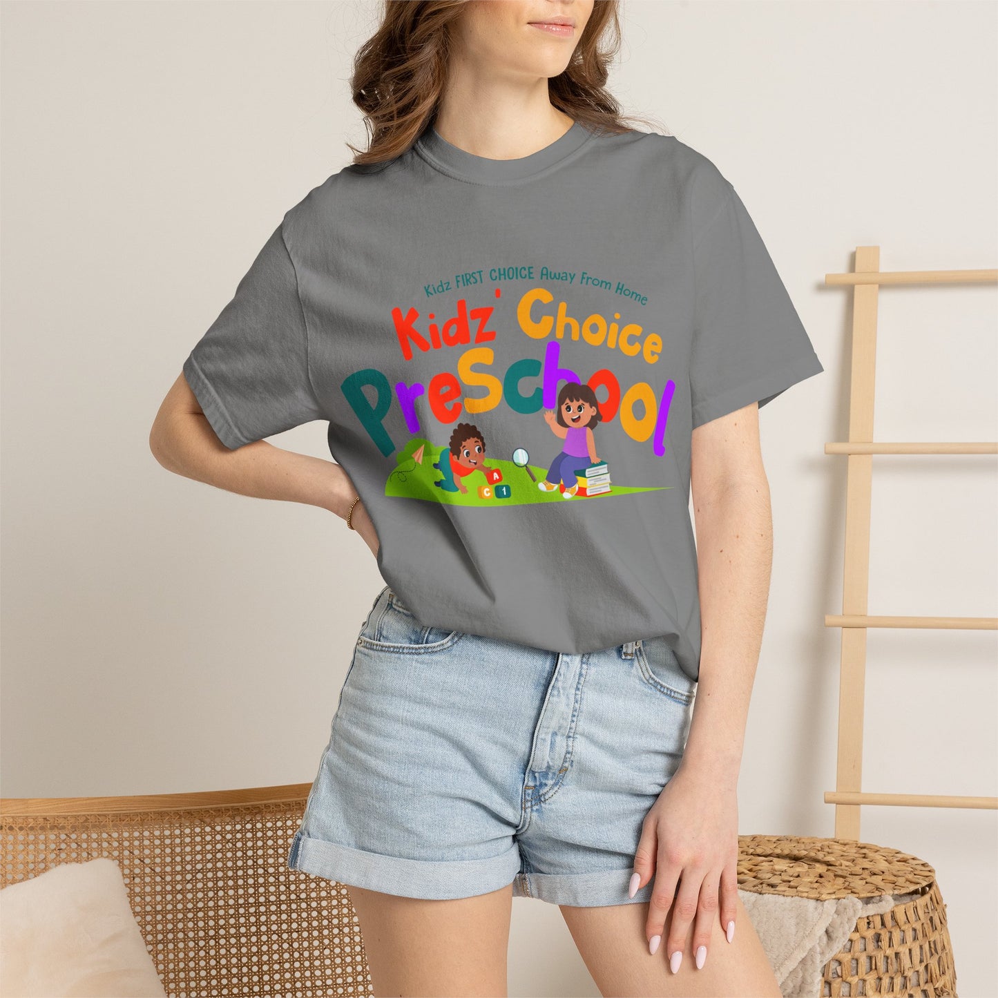 Kidz Choice Preschool T‑Shirt — Cute Colorful Kids School Tee