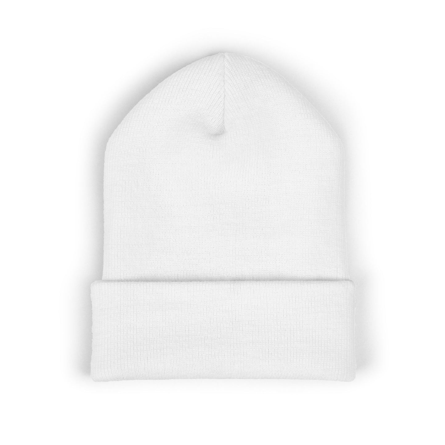 Preschool Kids Embroidered Cuffed Beanie — Cute School Logo Winter Hat