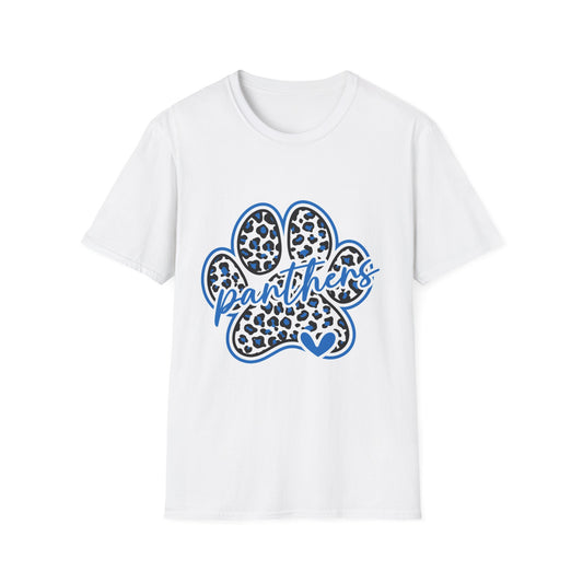 Monrovia Panthers Paw Print T-Shirt, Panther Love Tee